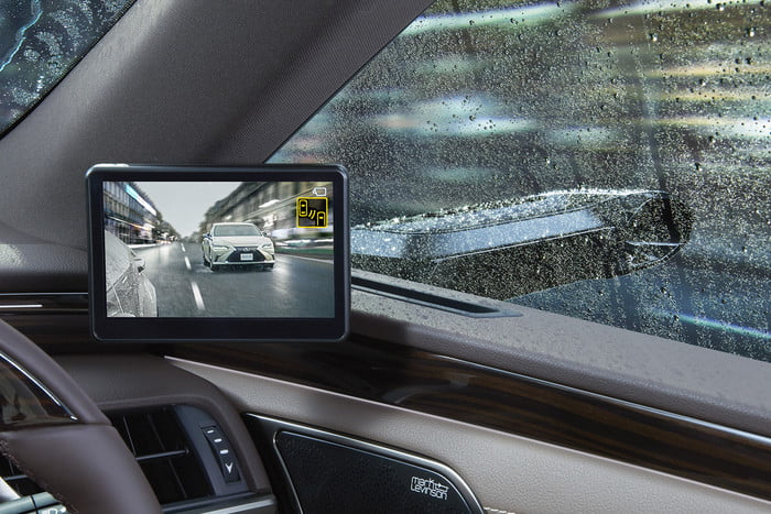 Rear view camera in Lexus ES2019